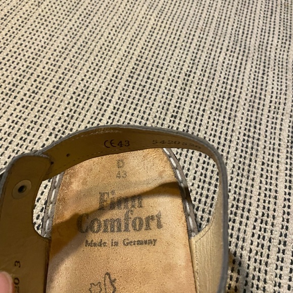 Finn Comfort Gomera Women's Sandals Taupe Size 43 - Picture 4 of 8